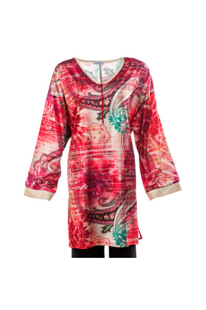 RED BLOUSE TUNIK ✅