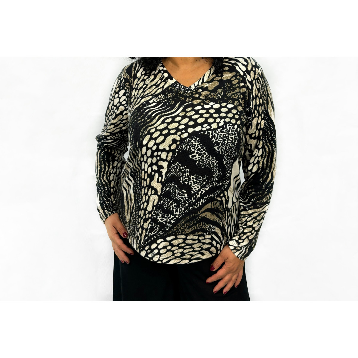 ΜΠΛΟΥΖΑ ANIMAL PRINT .