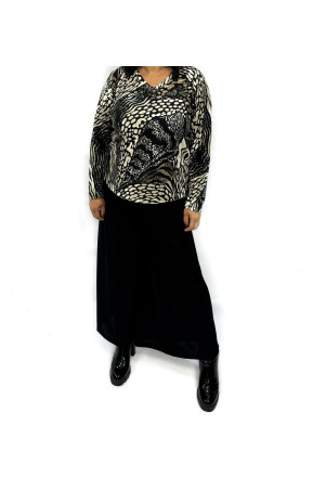 ANIMAL PRINT BLOUSE ✅