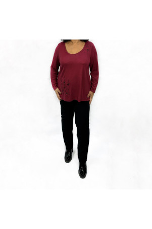 ΜΠΛΟΥΖΑ ΜΕ ΛΟΥΛΟΥΔΙΑ ✅