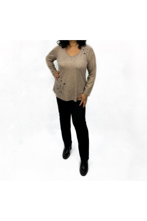 ΜΠΛΟΥΖΑ ΜΕ ΛΟΥΛΟΥΔΙΑ ✅