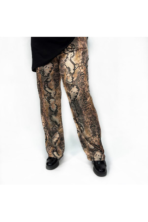 SATIN PANTS  ANIMAL PRINT ✅