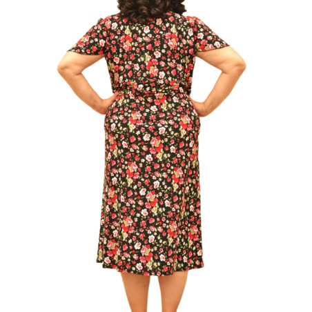 ΦΟΡΕΜΑ ΜΕ ΝΤΕΚΟΛΤΕ FLORAL .