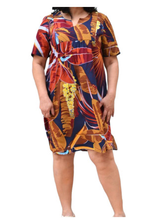 PRINTED VISCOSE DRESS ✅