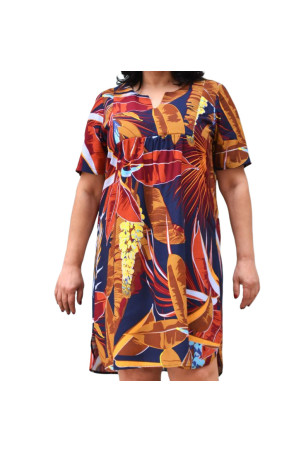 PRINTED VISCOSE DRESS ✅