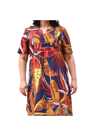 PRINTED VISCOSE DRESS ✅