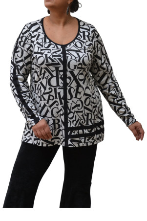 GREY / BLACK BLOUSE ✅