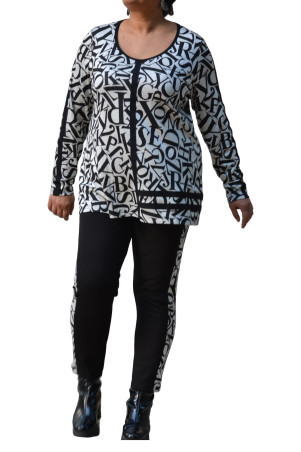 GREY / BLACK BLOUSE ✅