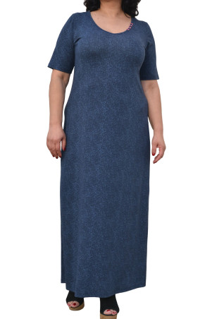 MAXI DRESS DENIM STYLE ✅