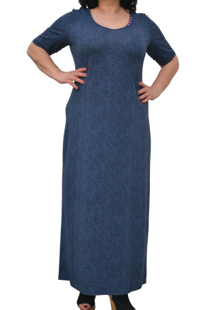 MAXI DRESS DENIM STYLE ✅