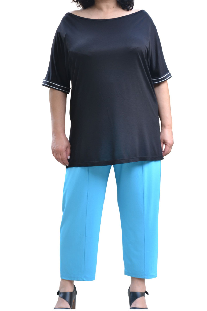 ΜΑΥΡΗ ΜΠΛΟΥΖΑ ΣΕ ΑΝΕΤΗ ΓΡΑΜΜΗ ✅