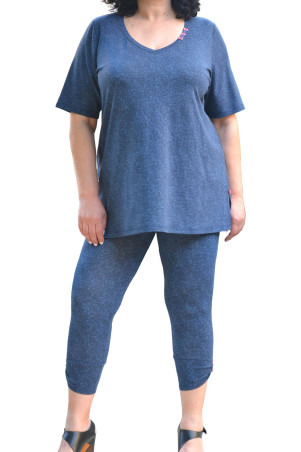 DENIM VISCOSE LEGGINGS ✅