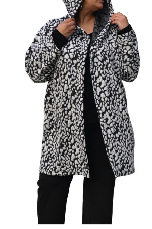 BLACK / WHITE CARDIGAN ✅