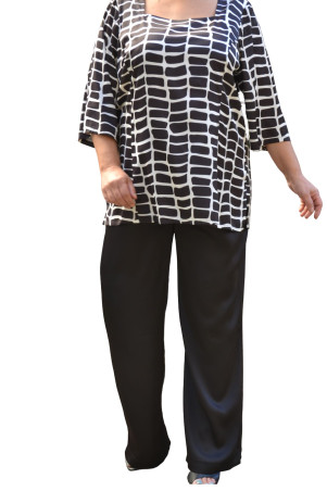 BLACK SATIN PANTS ✅