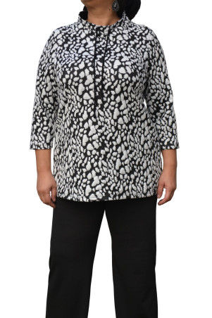 BLACK / WHITE BLOUSE ✅