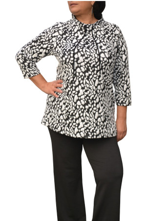 BLACK / WHITE BLOUSE ✅