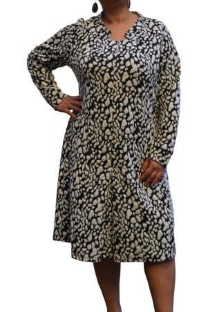 BLACK /WHITE DRESS ✅