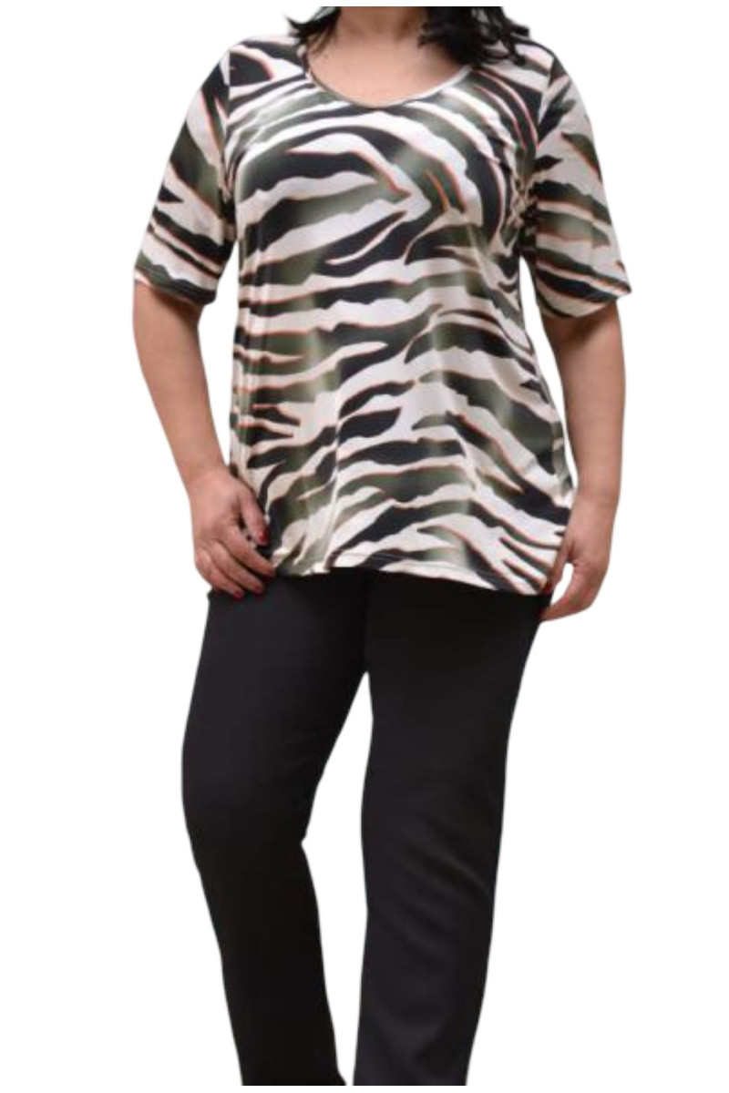 ANIMAL PRINT BLOUSE ✅