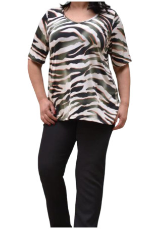 ANIMAL PRINT BLOUSE ✅