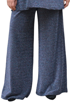 WIDE LEG SHINY TROUSERS ✅