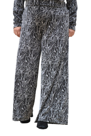 WIDE SILVER TROUSERS ✅