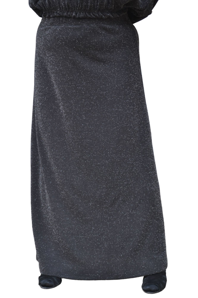 SHINY MAXI SKIRT ✅
