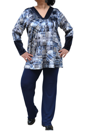 BLUE VELVET BLOUSE ✅