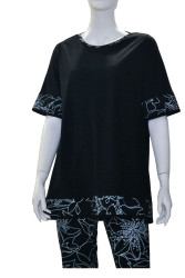 BLACK COTTON BLOUSE ✅