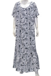 BLACK/WHITE MAXI DRESS✅