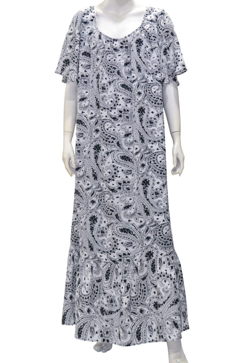 BLACK/WHITE MAXI DRESS✅