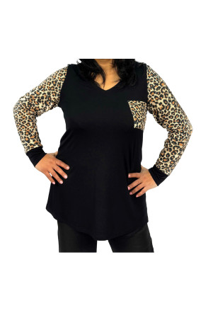 ANIMAL PRINT BLOUSE ✅