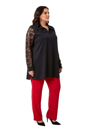 BLACK LACE BLOUSE ✅