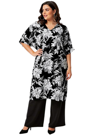 LONG  SATIN TUNIC ✅