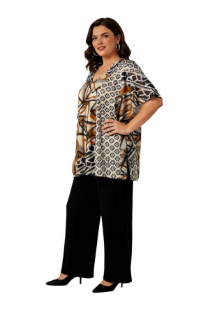 ELASTIC  VISCOSE TUNIC ✅