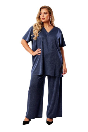 BLUE VISCOSE BLOUSE ✅