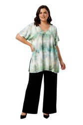 ELASTIC  VISCOSE TUNIC ✅