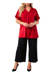 VISKOSE BLOUSE RELAXED FIT ✅