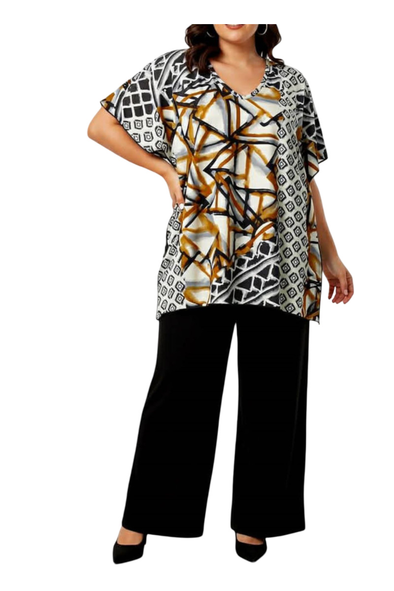 ELASTIC  VISCOSE TUNIC ✅
