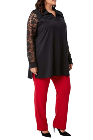 BLACK LACE BLOUSE ✅