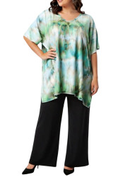 ELASTIC  VISCOSE TUNIC ✅