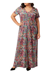 MAXI PRINTED DRESS ✅