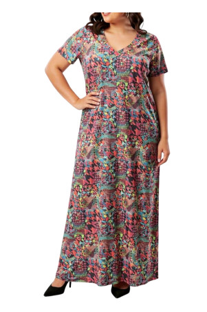 MAXI PRINTED DRESS ✅