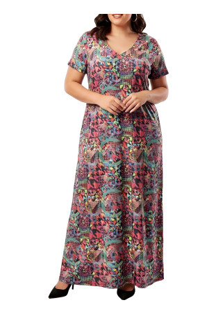 MAXI PRINTED DRESS ✅