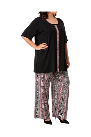 BLACK VISCOSE BLOUSE ✅