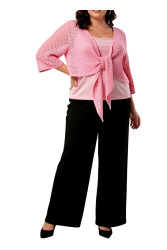 SHORT PINK CARDIGAN ✅