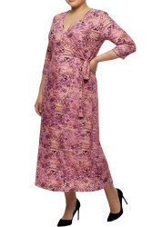 PINK WRAP DRESS ✅