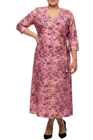 PINK WRAP DRESS ✅