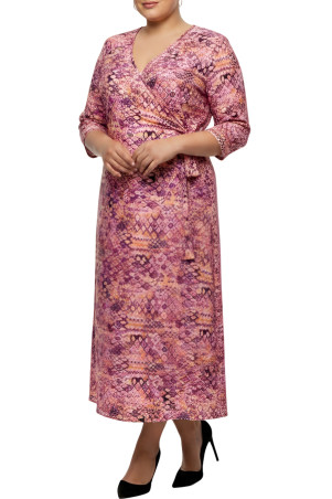 PINK WRAP DRESS ✅