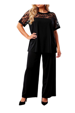BLACK LACE BLOUSE ✅