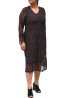 elastiko kafe forema dandelas plus size